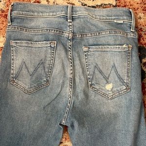 Mother denim The Insider Crop Step Fray